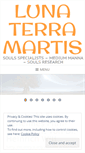 Mobile Screenshot of lunaterramartis.com
